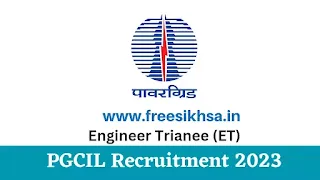 POWERGRID Recruitment 2023