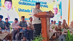 Pengajian Akbar dan Doa Bersama Meminta Hujan di Gelar Pemprov Lampung