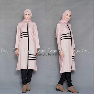 Camelia tunik pink 