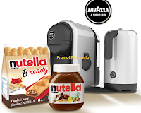 Logo Vinci 10 macchine Minù Lavazza a Modo Mio con Colazione Nutella