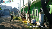 Sambut Iduladha, Satgas Sektor 22 Sub 10 Bersihkan Masjid
