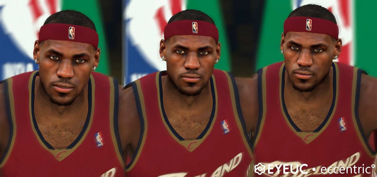 NBA 2K23 LeBron James Cyberface (Cleveland Cavaliers)