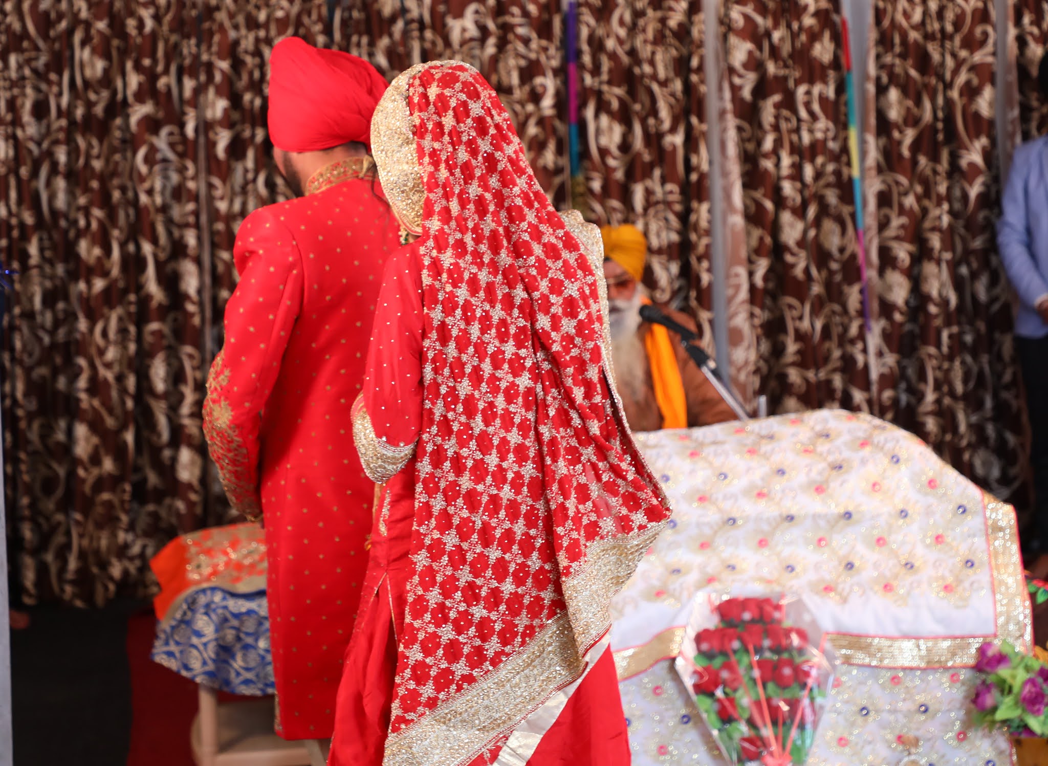 Anand karaj at Wedding Traditions In Punjab