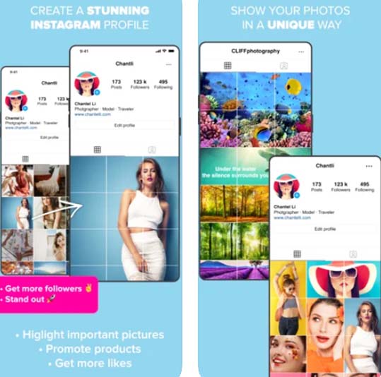 Ứng dụng Giant Square for Instagram - Tạo ảnh lưới trên Instagram a1