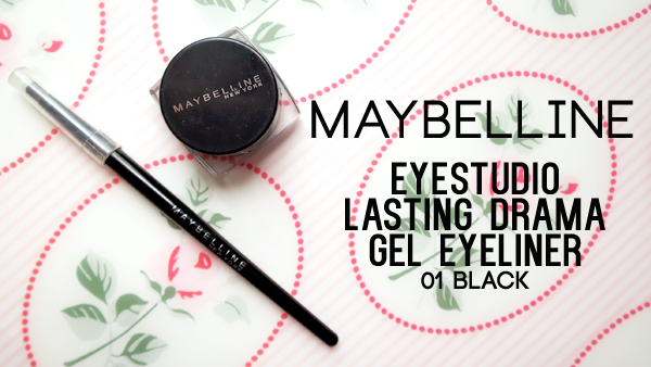 Mayelline Eye Studio Lasting Drama Gel Eyeliner 01 Black