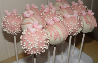 Popcakes para Baby Shower