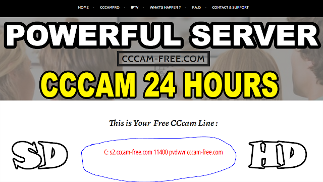 حصريا موقع خرافي للحصول على سيرفر سيسكام Best server cccam-free