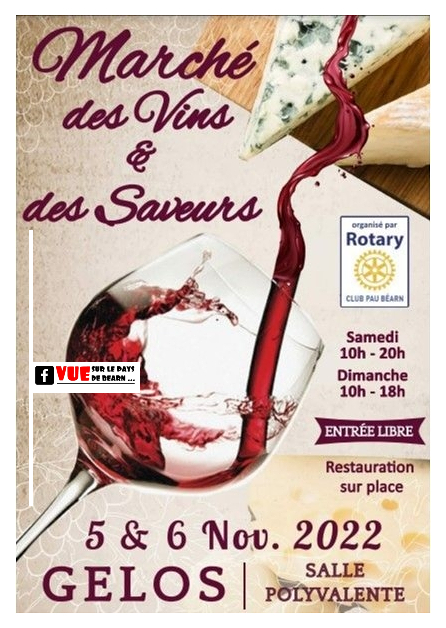 Salon des Vins et Saveurs 2022 à Gelos