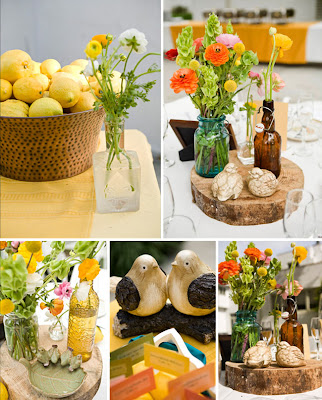 Need centerpieces that match mason jars wedding Outdoor Wedding Jp 13