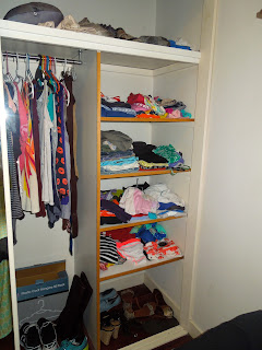 Half of my closet!