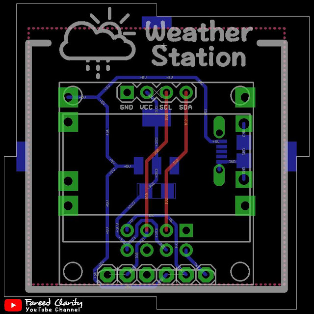 Layout Weather Station ESP-01