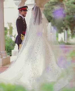 Wedding of crown prince Hussein of Jordan