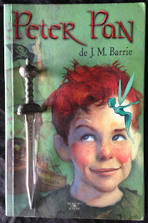 Portada del libro Peter Pan, de James Matthew Barrie