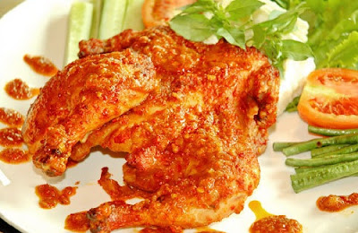 Resep Ayam Bakar Rujak Asam Manis