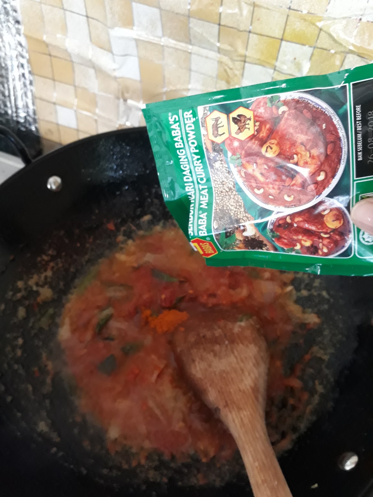 Daging Masak Hitam Nasi Kandar - Lin Liena Story