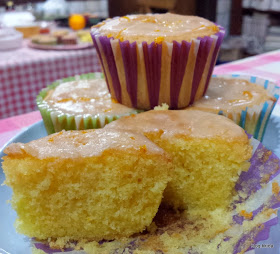 Koleksi 1001 Resepi: victoria cupcake with orange icing