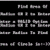 c++ program to find area of circle using functions