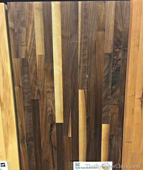 walnut butcher block