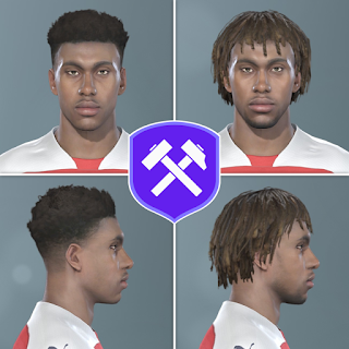 PES 2019 Faces Alex Iwobi by Volun