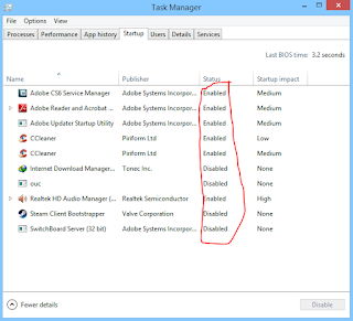 optimasi ram lewat task manager