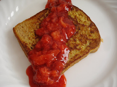Poundcake strawberry sauce recipe