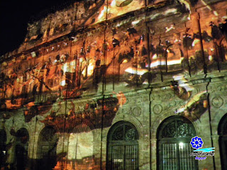 Mapping en Plaza de San Francisco - Sevilla, Navidad 2012 04