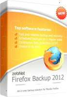 Free Download zebNet Firefox Backup 2012 with Serial Key Full Version