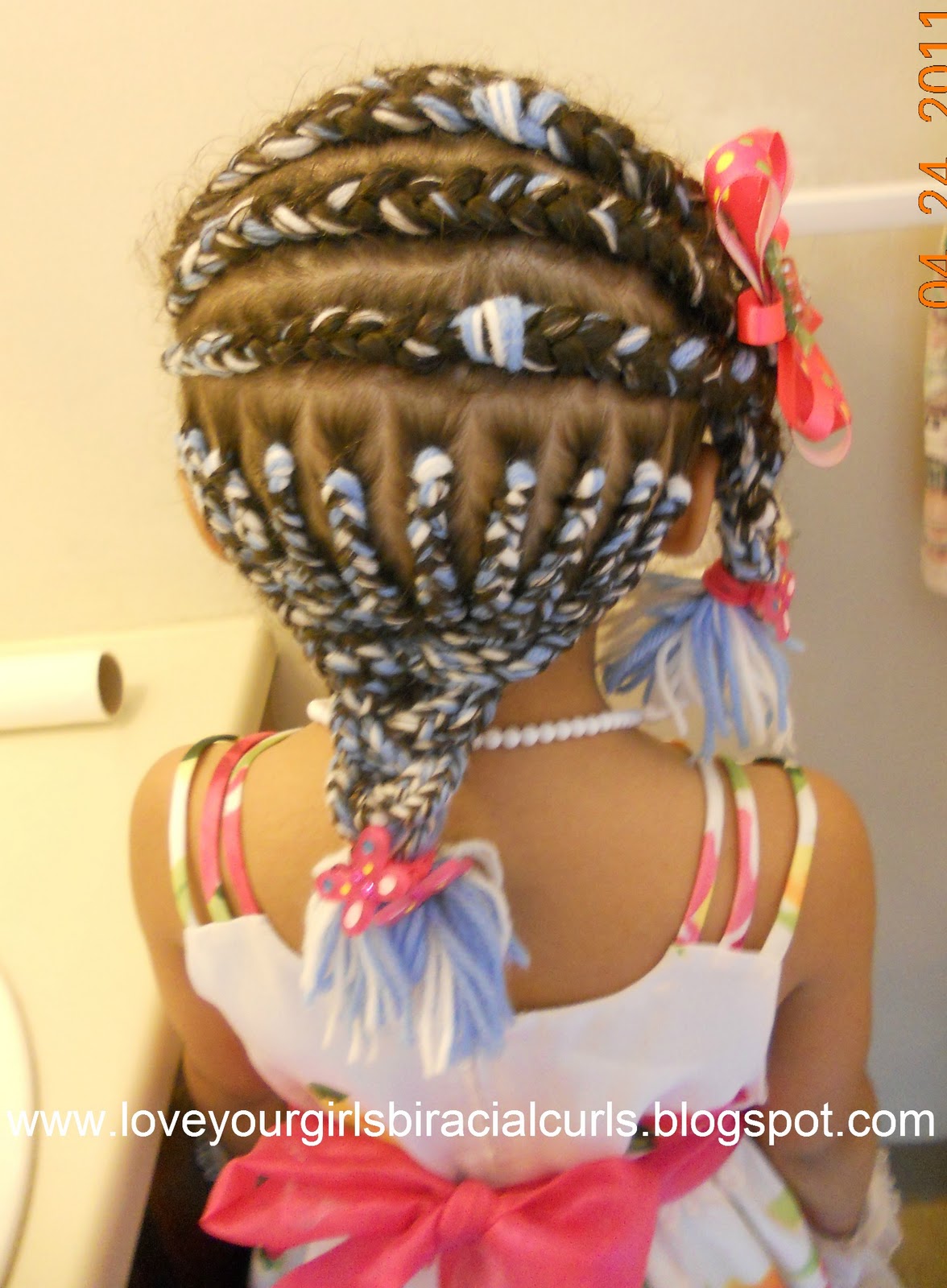 Braided Hairstyles To The Side For Black Women Then i braided one big braid from the side remaining cornrows and 