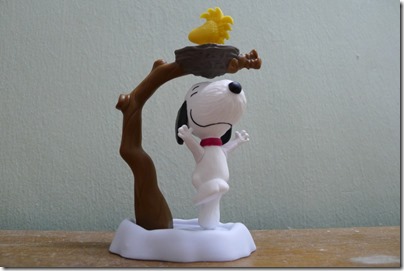 McDonald’s happy meal X The Peanuts Movie 2015 toys: Snoopy & Woodstock