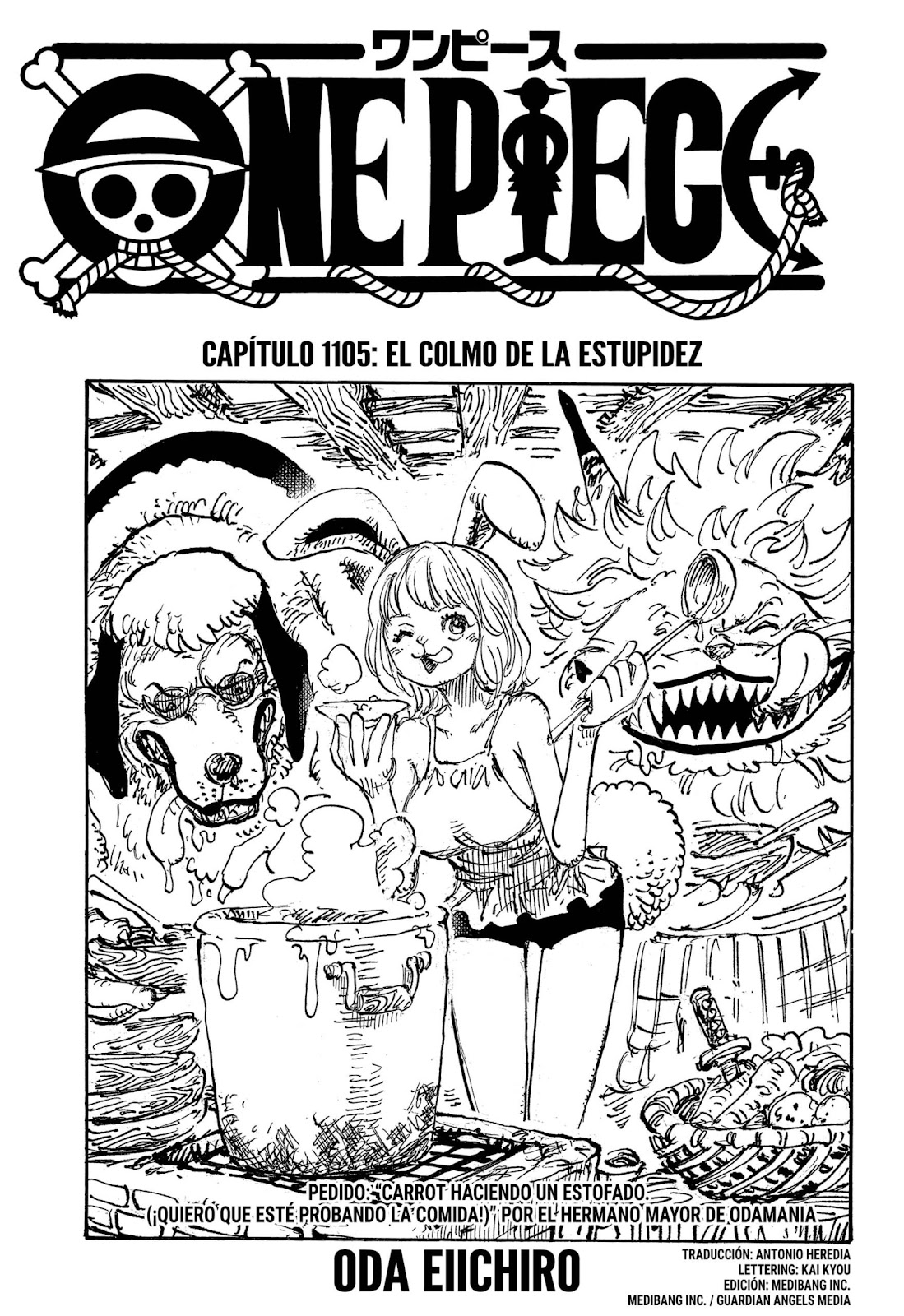 One Piece: Chapter 1105 - Page 1