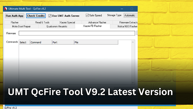 UMT QcFire Tool V9.2 Update  Version 2024