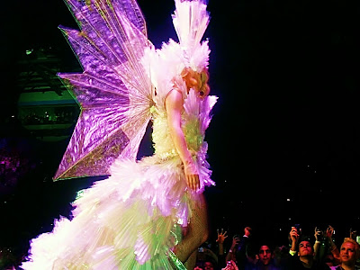 Lady Gaga Eggshell Dress. Lady+gaga+butterfly+dress