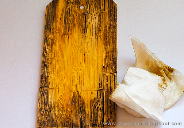 Layers of ink - Wood plank background tutorial by Anna-Karin Evaldsson