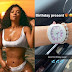 Shapranpran: Toke Makinwa tries to make us jealous again as she flaunts her N15.2m Franck Muller “Infinity' wristwatch she got as birthday gift