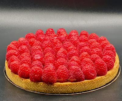 TARTE AUX FRAMBOISES de Jacques GENIN