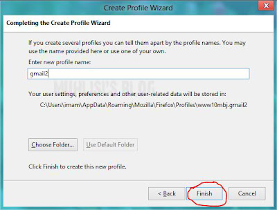 Klik Finish Beri Nama Kemudian Klik Finish