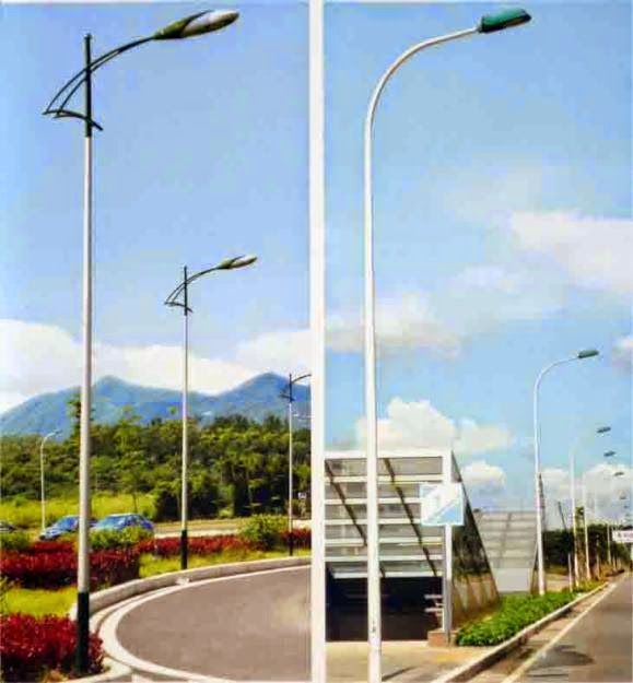 Cột đèn cao áp chiếu sáng đường phố chất lượng cao