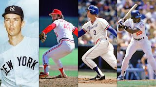 Gene Michael, Bruce Sutter, Dale Murphy, and Pedro Guerrero