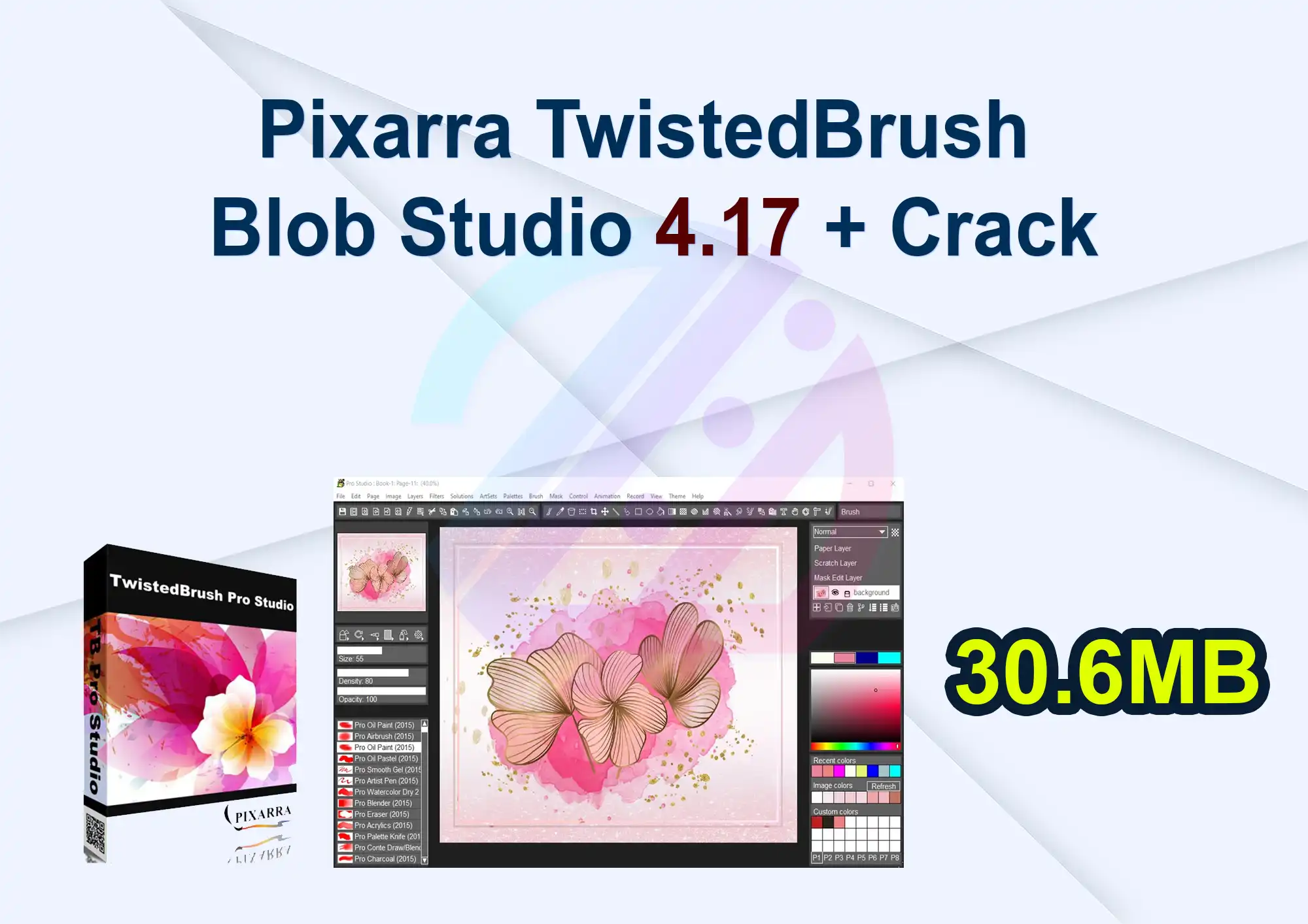 Pixarra TwistedBrush Blob Studio 4.17 + Crack