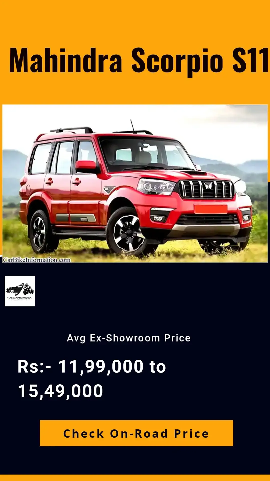 Mahindra Scorpio S11