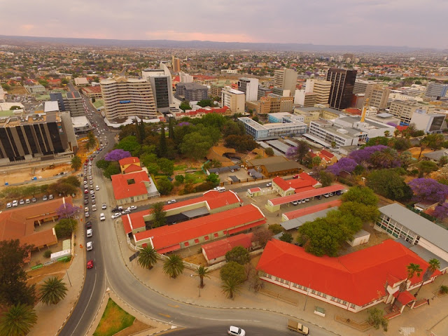 Namibia Windhoek Aerial Photo Gallery