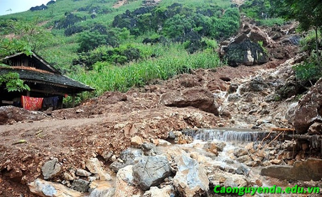 Thiệt hại do mưa lớn lũ quét ở Hà Giang