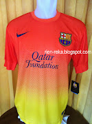 Kaos Jersey Barcelona Away 20122013 (barcelona away jersey grade ori )