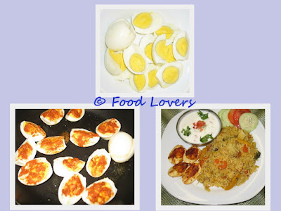 How to fry eggs
