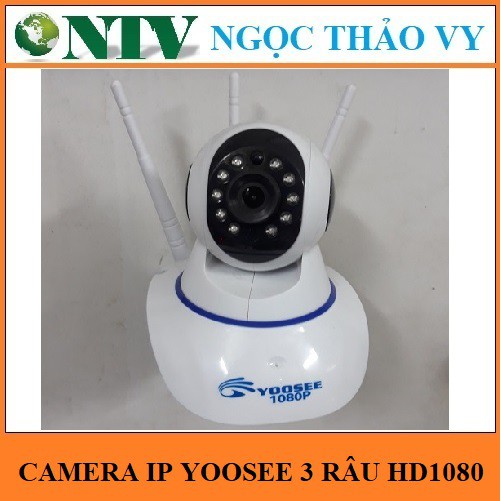 Camera Yoosee 3 Anten 2.0M - 1080P - Hình ảnh cực nét - Bảo hành 1 năm