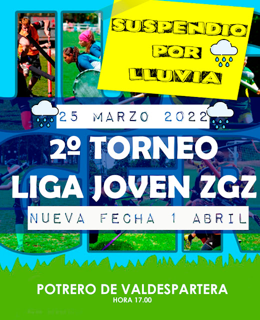 JUGGER: Suspendido por lluvia el II Torneo Jugger. Nueva Fecha 1 de Abril