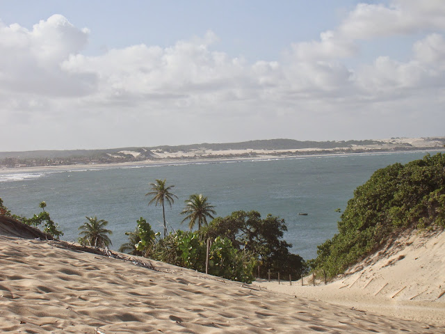 uma das praias do passeio de buggy pelo litoral norte de natal