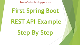 Building First Spring Boot REST API Application (Hello World Example)
