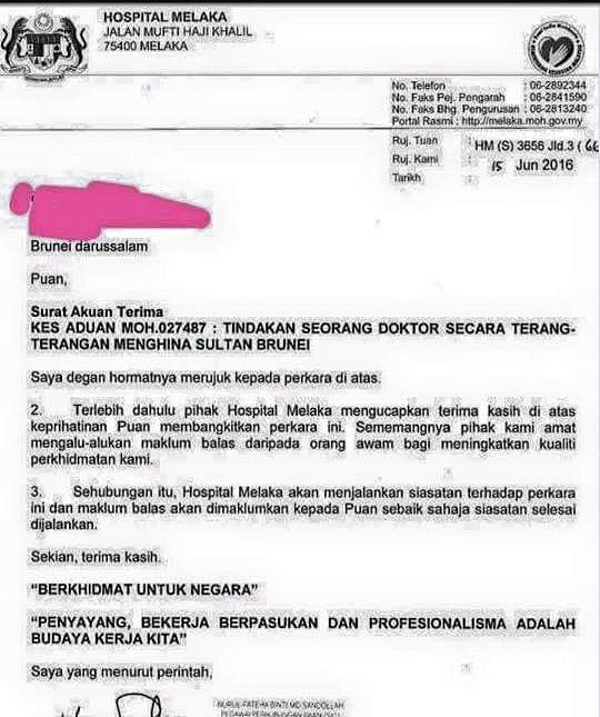 Malangnya tindakan itu sudah terlambat kerana seorang 