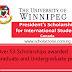 Winnipeg President’s Scholarships for World Leaders